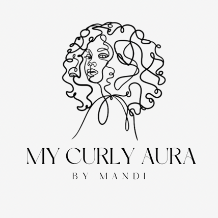 My Curly Aura By  Mandy logo