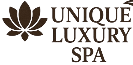 Unique luxury spa logo