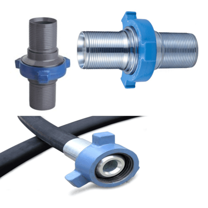 Hammer union hose tail type