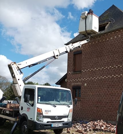démontage cheminée