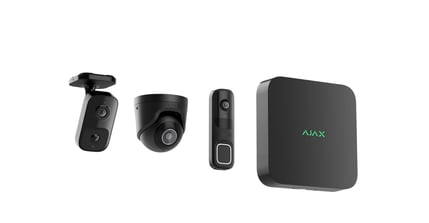 Gama de equipos de videovigilancia Ajax