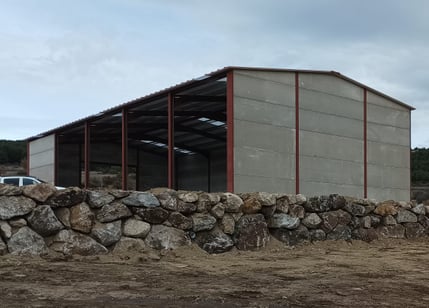 Proyecto Nave almacén materias primas forrajeras Ávila
