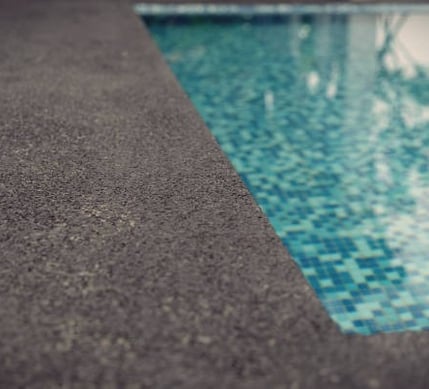 quartz poolside