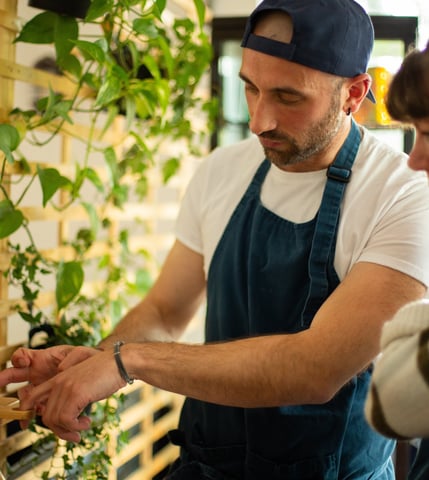 Portrait du chef pizzaiolo