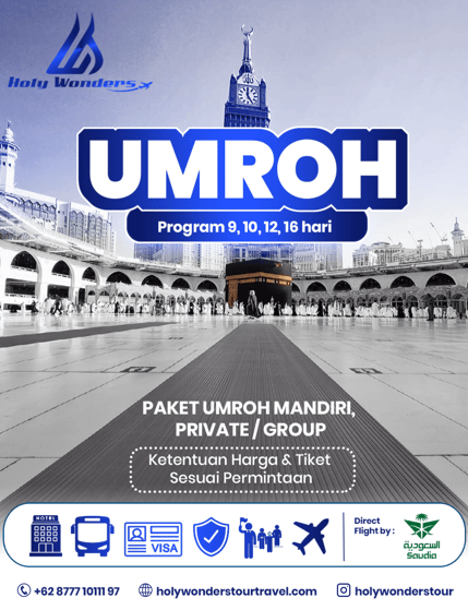 Paket Umroh | Holy Wonders Tour & Travel