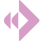 An arrow pointing towards the right and the icon for Instagram.