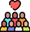 communauté avec un coeur