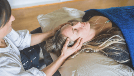 Biodynamic Craniosacral Therapy 'hold'