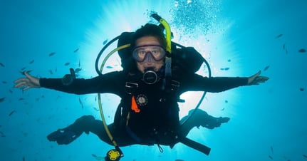 try-dive beginner experience in Funchal