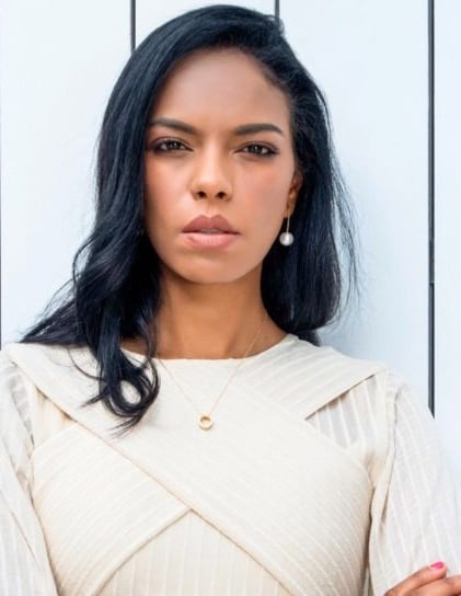 Portrait of Noella Coursaris, philanthropist