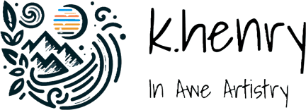 k.henry art logo