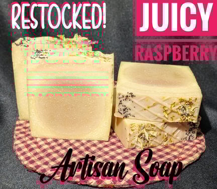 a set of rustic soap bars