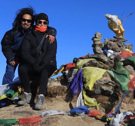 hiking, trekking, nepal, himalayas, sailung, kalinchowk, temple, shailung, kathmandu, nature