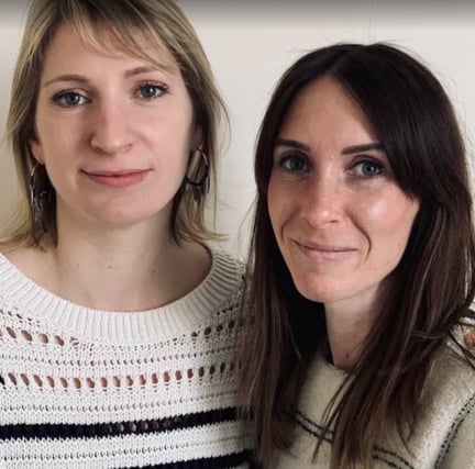 Elodie Dubicq et Marion Giordano-belesta