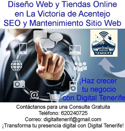 Tu Tienda Online o Tu Diseño Web diseño web en La Victoria de Acentejo Soporte Técnico a Domicilio