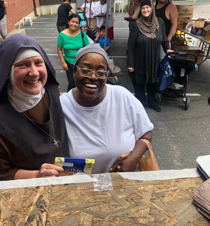 Franciscan daughters of mary serving neighbors in need