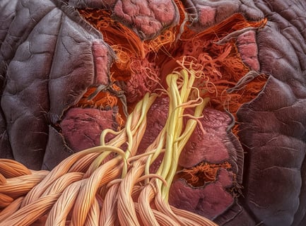 An image showing how the proteins repaird the inflammed muscles after workout