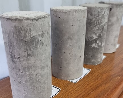 teste de concreto