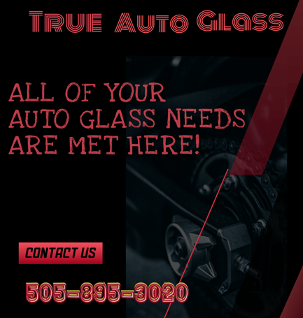 a car with a red and black text that says true to me