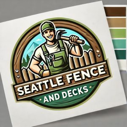 Seattle Fence and Decks logo