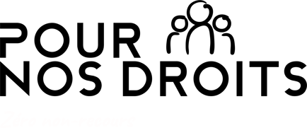 Pour nos droits logo