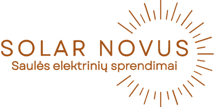 Saulės elektrinių sprendimai MB „Solar Novus" logo