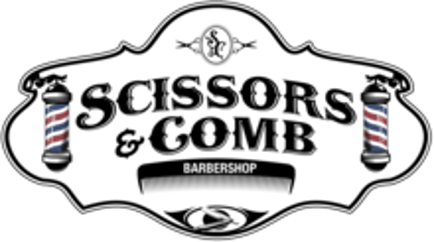 SCISSORS N COMB logo