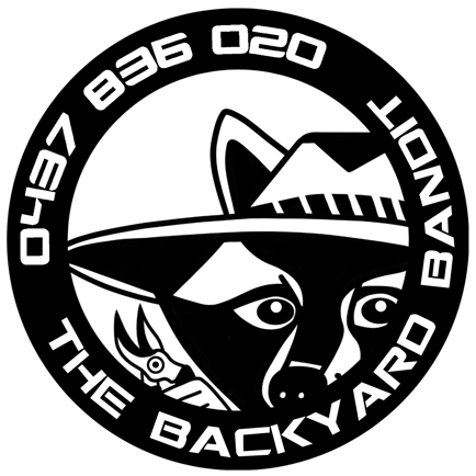 The Backyard Bandit logo