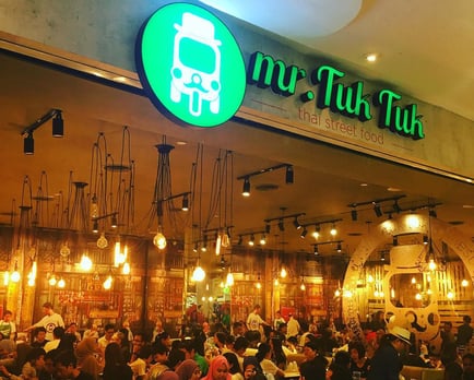 Image of the Mr Tuk Tuk restaurant 