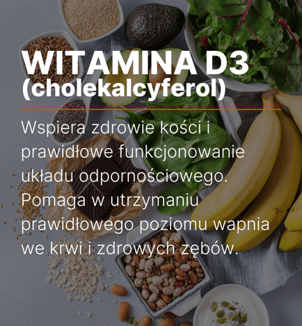 Witamina D3 wspiera kości w okresie menopauzy, poprawia odporność