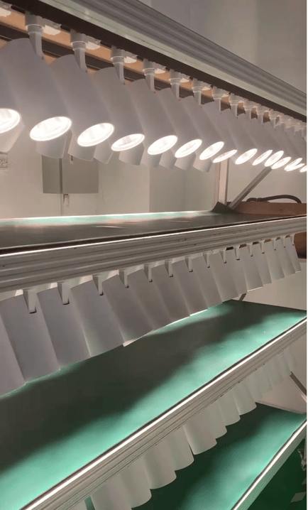 LED TRACK SPOT LIGHT aging test