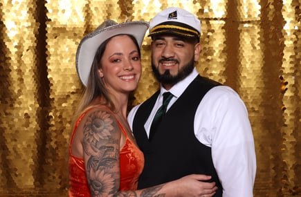 photo booth at lovelock ranch in wimauma