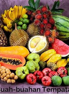 Brasil has an abundant of exotic fruits.