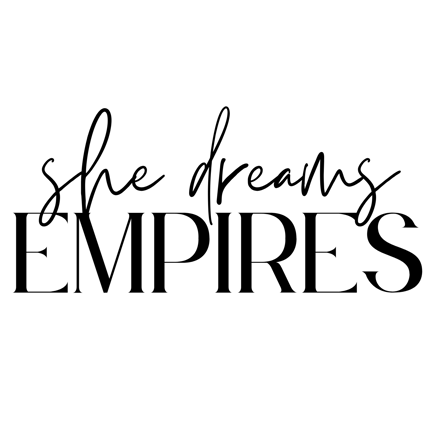 She Dreams Empires logo