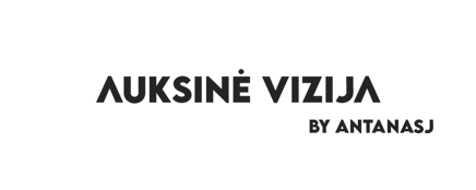 Auksinė vizija logo