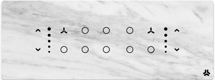 Smart Marble touch switch plates