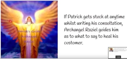 Patrik and Raziel during consultations