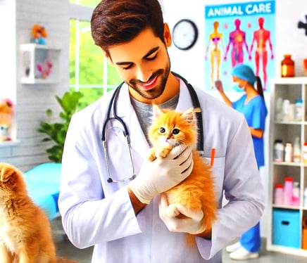 VETERINARIO , GATO