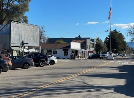 Street view of downtown Los Olivos, California – trusted local expert for buying, selling