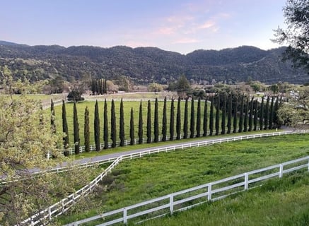 Santa Ynez Valley mountain views – peaceful real estate setting for ranches and estates