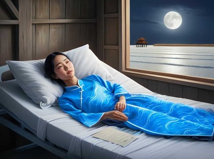 Nguyệt Ảnh Dưới Ánh Trăng Làng Muối