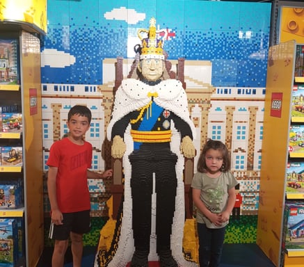 Tienda lego londre Carlos de inglaterra