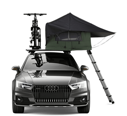 Thule camping and overlanding racks and tents in Texas