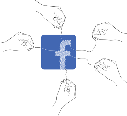 Facebook content strategy layout