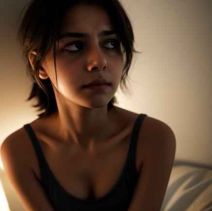 femme stress angoisse phobie insomnie
