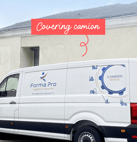 Covering camion - Forma Pro hygiène et sécurité - Amy Atelier Graphique