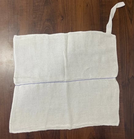 Starvent Health Care gauze cloth mopping pad 30x 30cmx8ply with xray thread