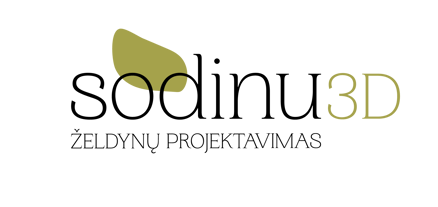 Želdynų projektavimas, 3D vizualizacijų kūrimas logo