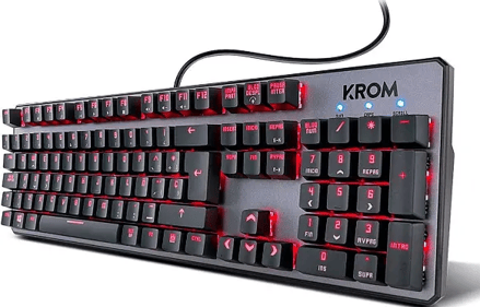 KROM Kernel Teclado Gaming mecánico Layout Español