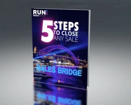 5 Steps to close any sales e-book by Paul Is Sales